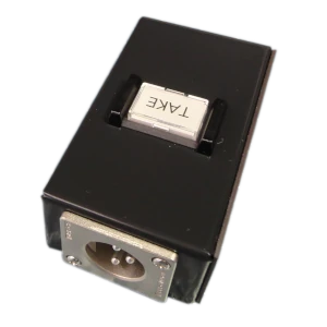 スイッチボックス(箱形・SW1個・DC給電/XLR)-W22S9683